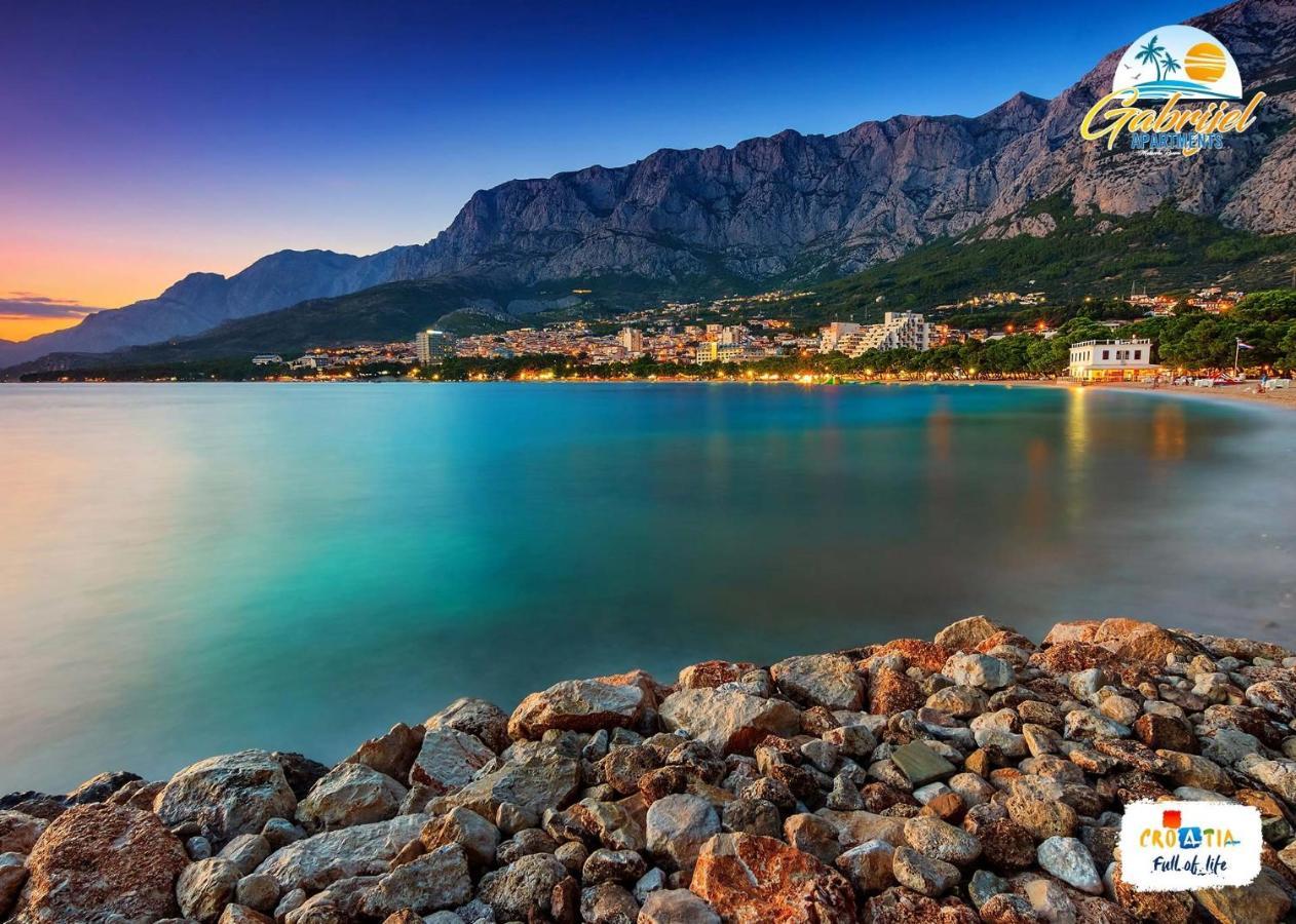 Gabrijel Apartments Makarska 1 Экстерьер фото