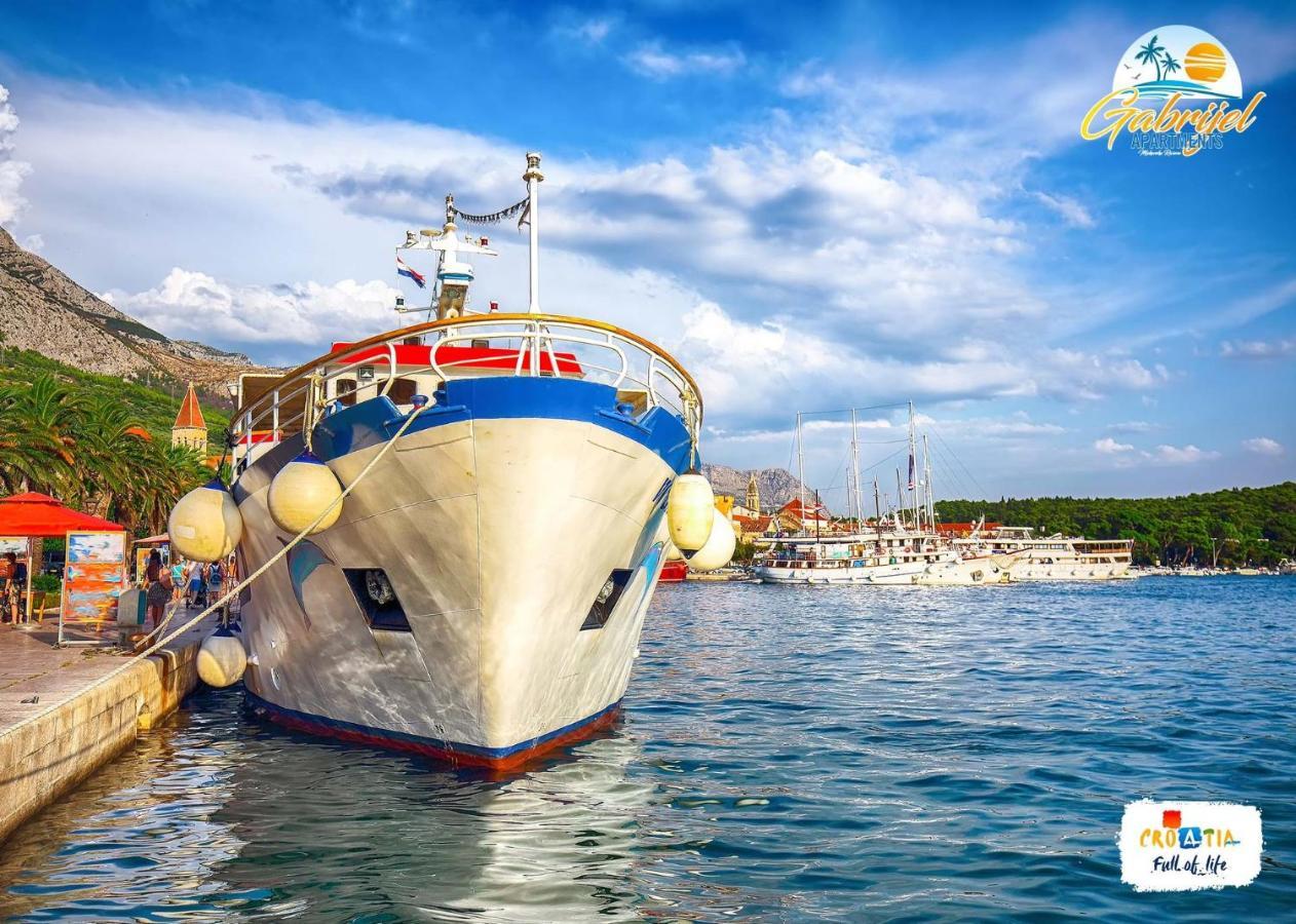 Gabrijel Apartments Makarska 1 Экстерьер фото
