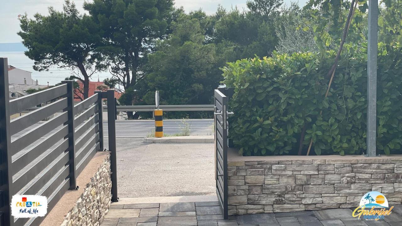 Gabrijel Apartments Makarska 1 Экстерьер фото